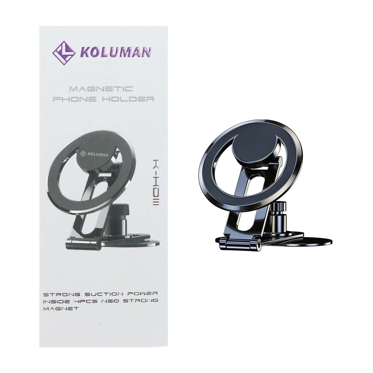 هولدر گوشی موبایل مگنتی Koluman مدل K-HD111 - نقره ای
